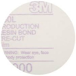 3M Hookit 3 In Sanding Discs P1000 Grit Box 00909