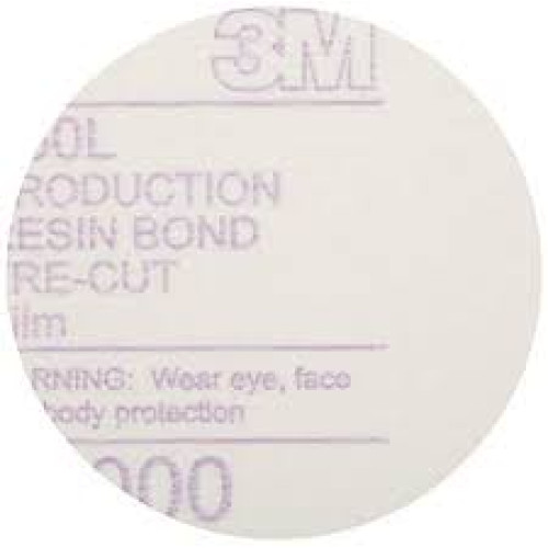 3M Hookit 3 In Sanding Discs P1000 Grit Box