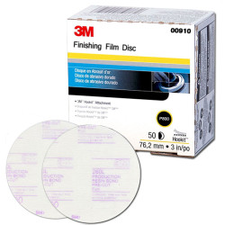 3M Hookit 3 In Sanding Discs P800 Grit Box 00910