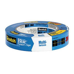3M Scotch Blue 2090 1 In Painters Tape 60 Yd Roll 09171