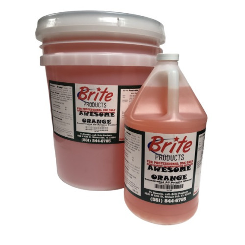 Brite Products Usa  Awesome Orange All Purpose Cleaner