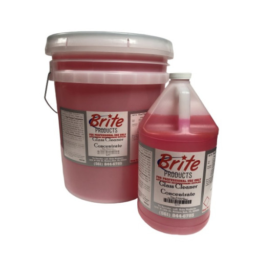 Brite Products Usa  Concentrated 10 1 Glass Cleaner Non Ammoniated