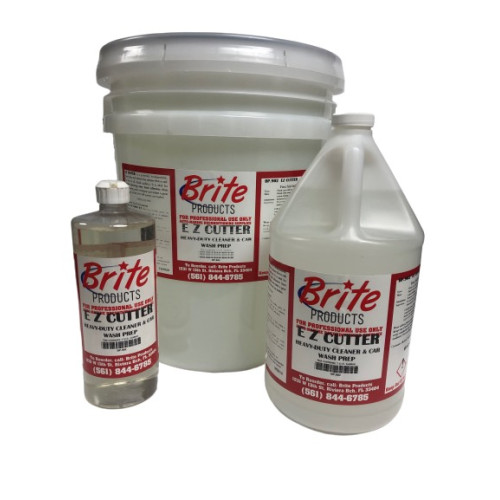 Brite Products Usa  Ez Cutter Cleaner Biodegradable Heavy Duty Solvent Free Car Wash Prep