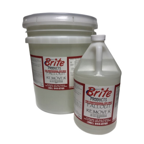 Brite Products Usa  Fallout Remover Acid Surface Cleaner Remove Industrial Contaminants Rail Dust
