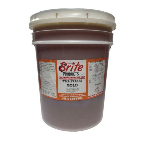 Brite Products Usa  Gold Tri Foam Conditioner 120 To 1 Tunnel Car Wash Auto Shampoo