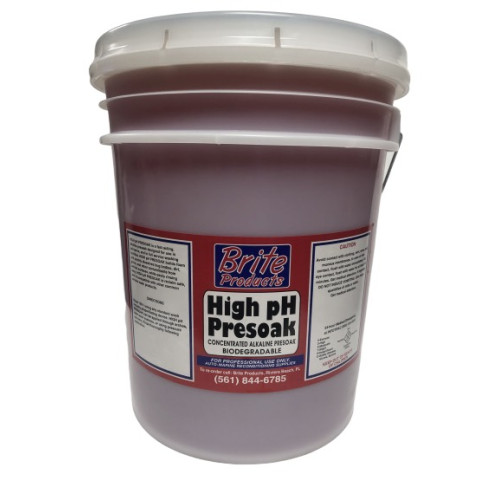 Brite Products Usa  High Ph Presoak 120 To 1