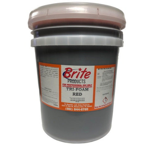 Brite Products Usa  Red Tri Foam Conditioner 120 To 1 Tunnel Car Wash Auto Shampoo