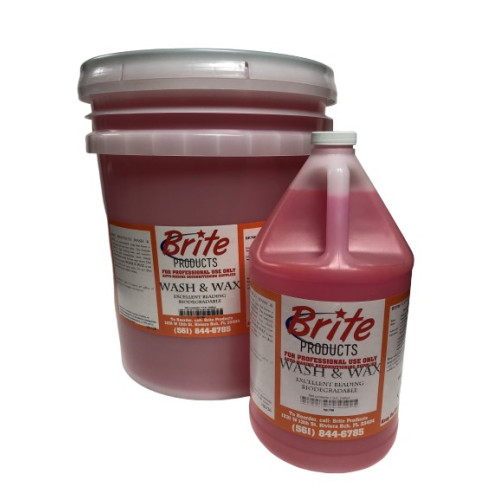Brite Products Usa  Wash And Wax Concentrate Bp 748