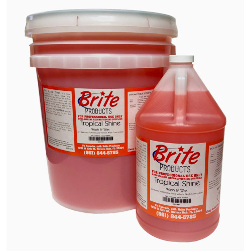 Danny's Dealer Supplies Tropical Shine Wash And Wax